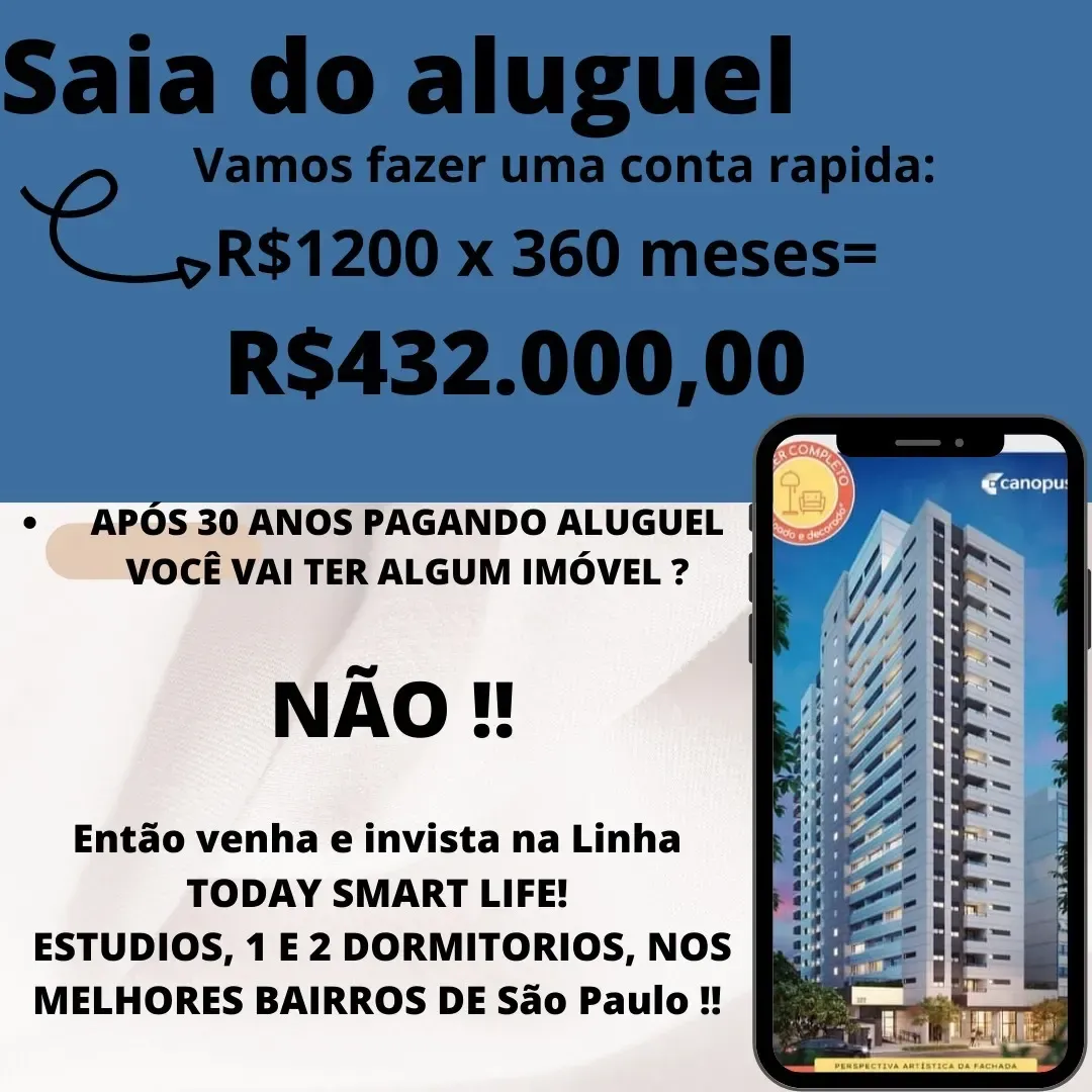 Arte promocional com fachada
